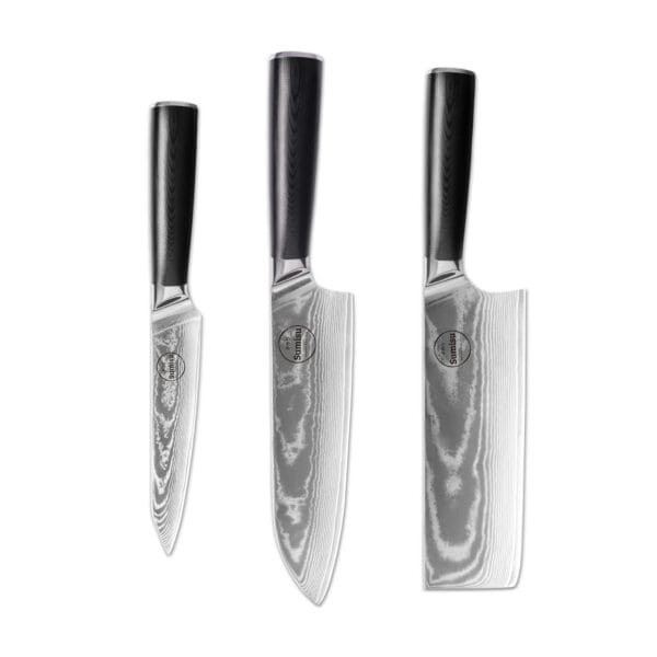 Set de couteaux Sumisu 3 pièces Black – Cuisine Amateur