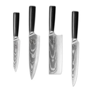 Sumisu Knives 4 pieces Black Cuisine Chef