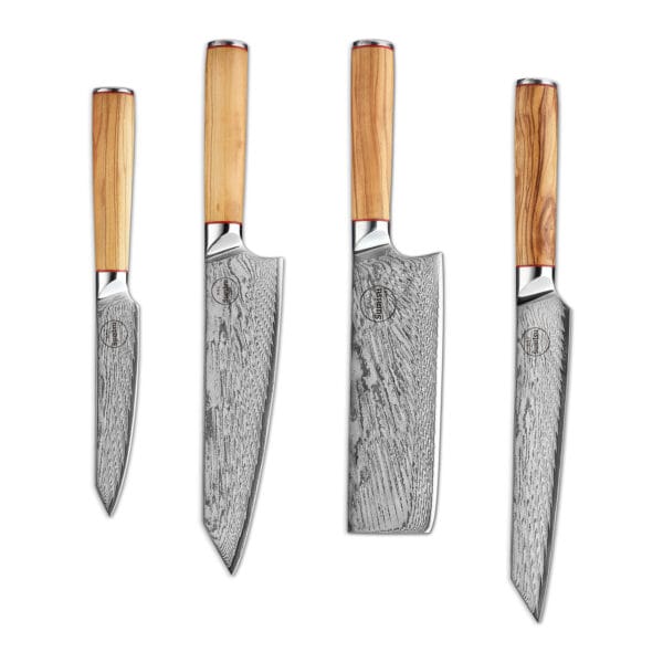Set de couteaux Sumisu 4 pièces Wood – Cuisine Chef