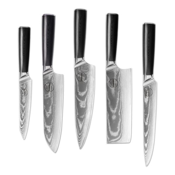 Set de couteaux Sumisu 5 pièces Black