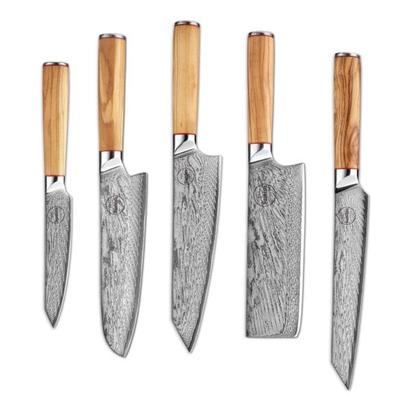 Set de couteaux Sumisu 5 pièces Wood