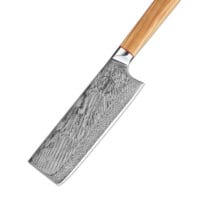 Sumisu Knives Nakiri Wood en angle