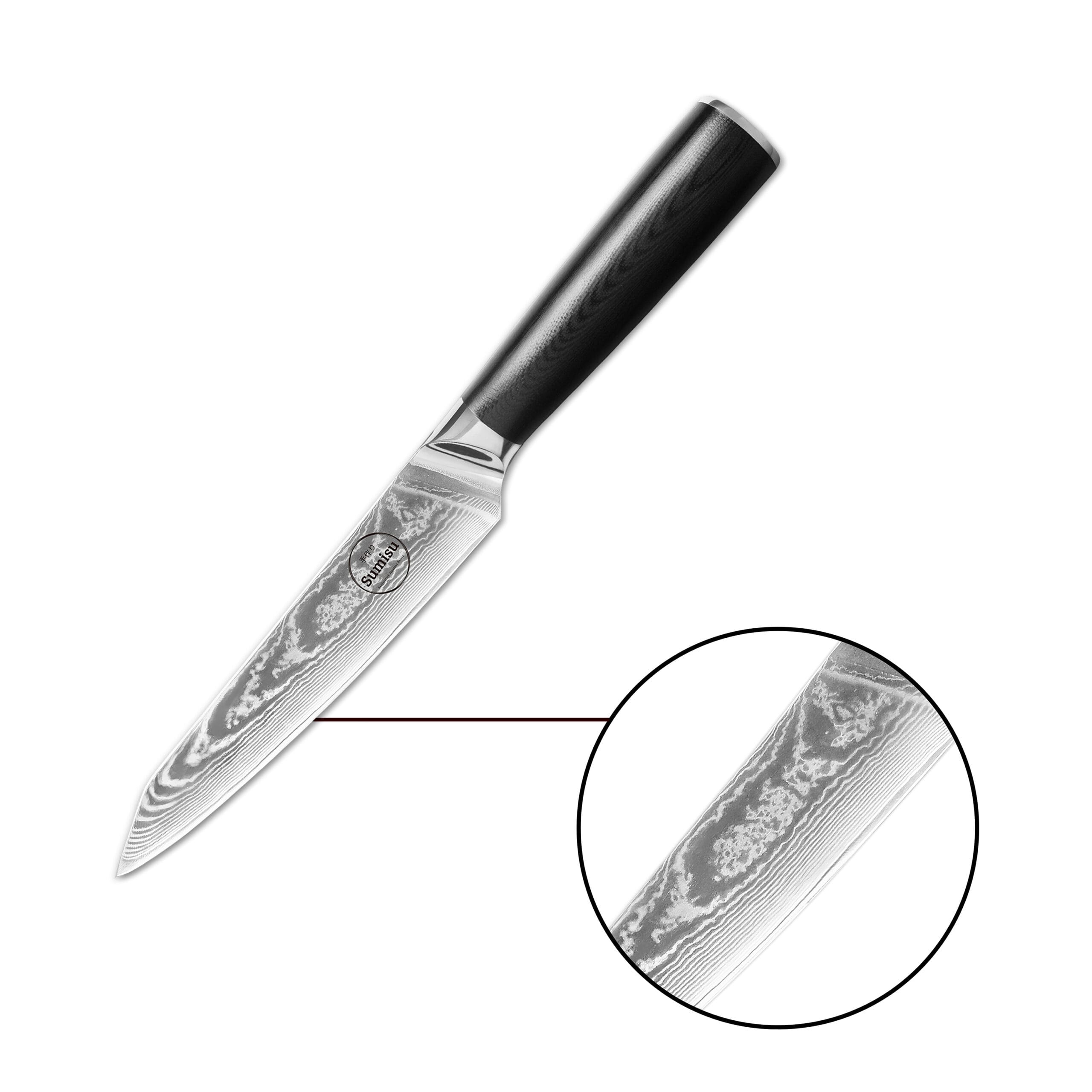 Sumisu Knives Shotoh Black detail
