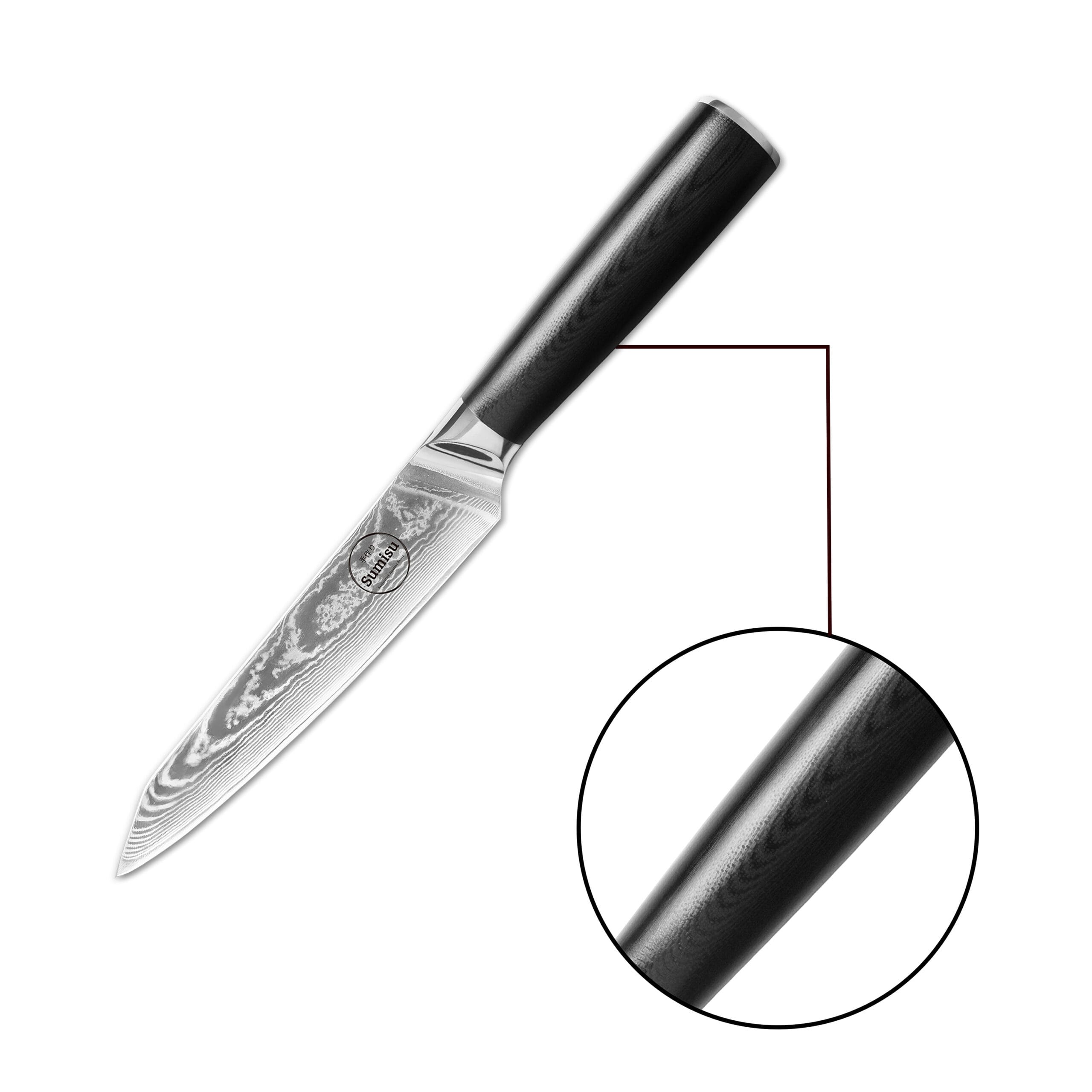 Sumisu Knives Shotoh Black detail